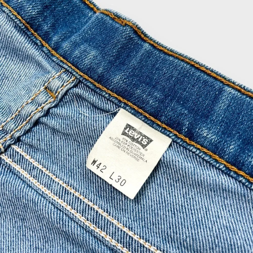 Vtg 70s Levi's 541 Gold Tab Jeans, Athletic Fit Relaxed Tapered Leg, 40 x 26